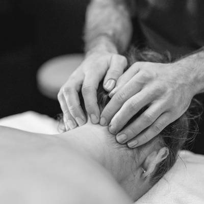 Massage treatment at the Beaumier spa in Val Thorens