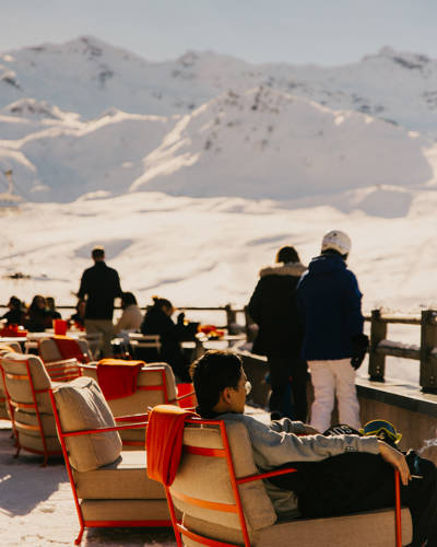 Le Fitz Roy hotel in Val Thorens, Beaumier property on the slopes with views of the Alps