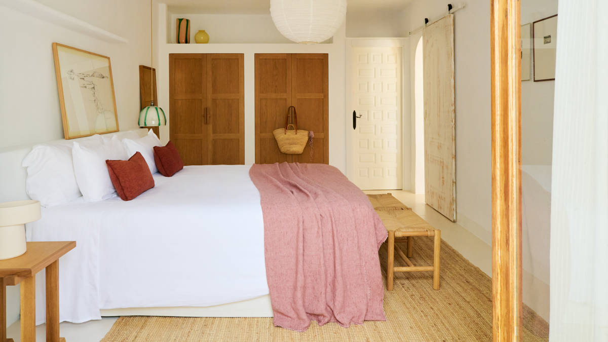 Hibiscus Suite interiors at Hotel Petunia Ibiza