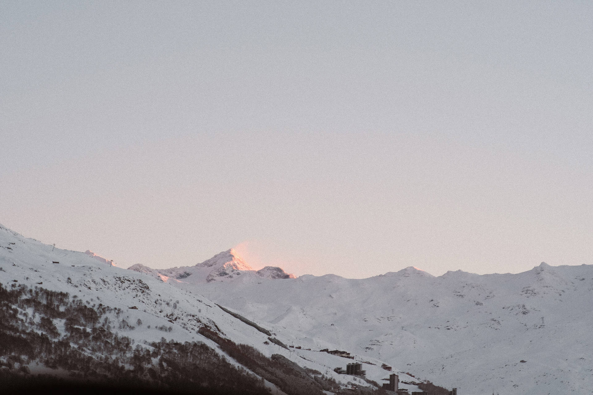 Landscape of the main mountains