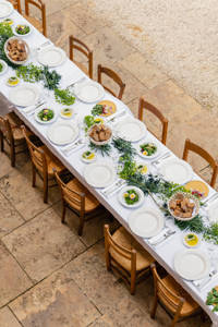 Privates Dinner-Arrangement im Le Galinier