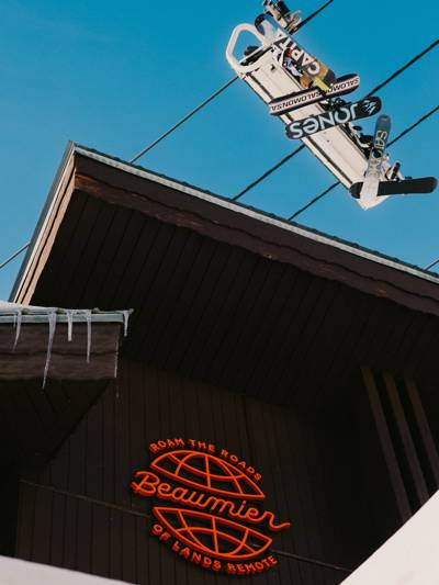 Ski-in ski-out access at Beaumier hotel Val Thorens, ski holidays in the 3 Vallées