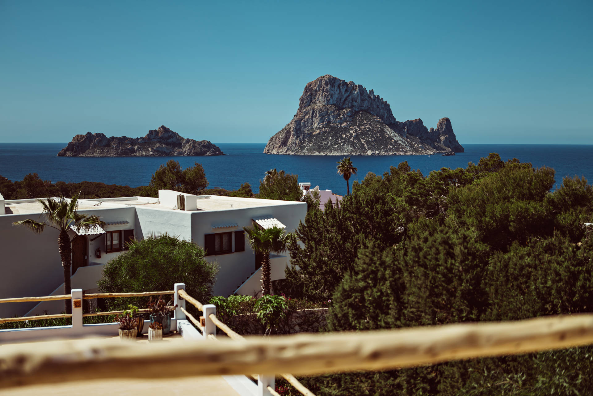 Es vedra views from the hotel 
