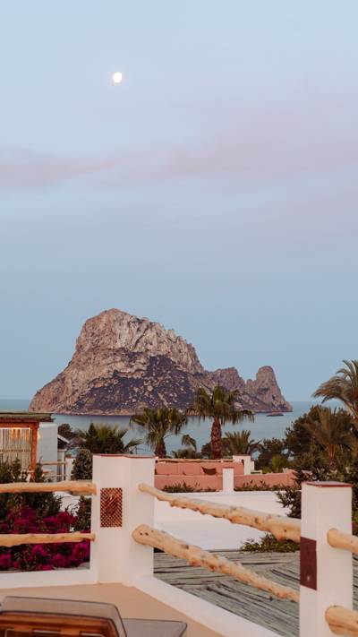 The golden hour in Petunia, a Beaumier hotel in Ibiza