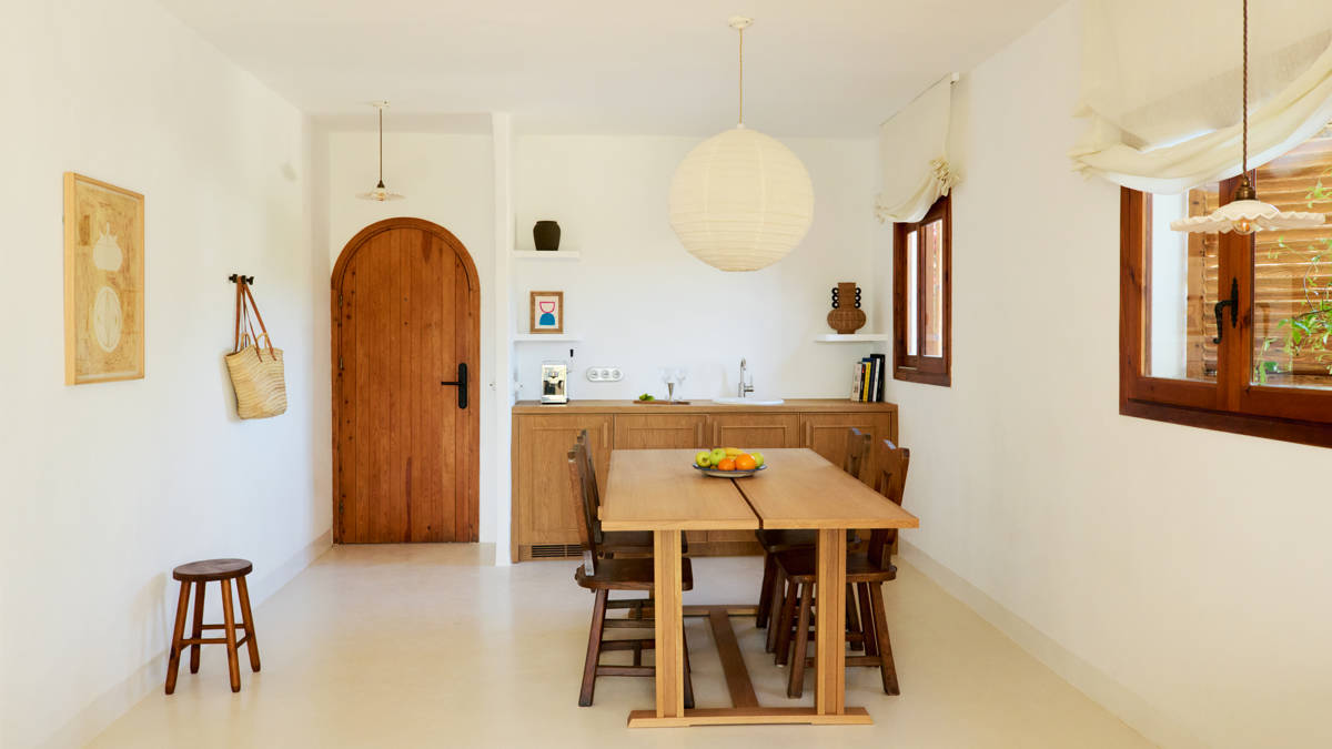 Dining room of the Petunia Suite at Hotel Petunia Ibiza